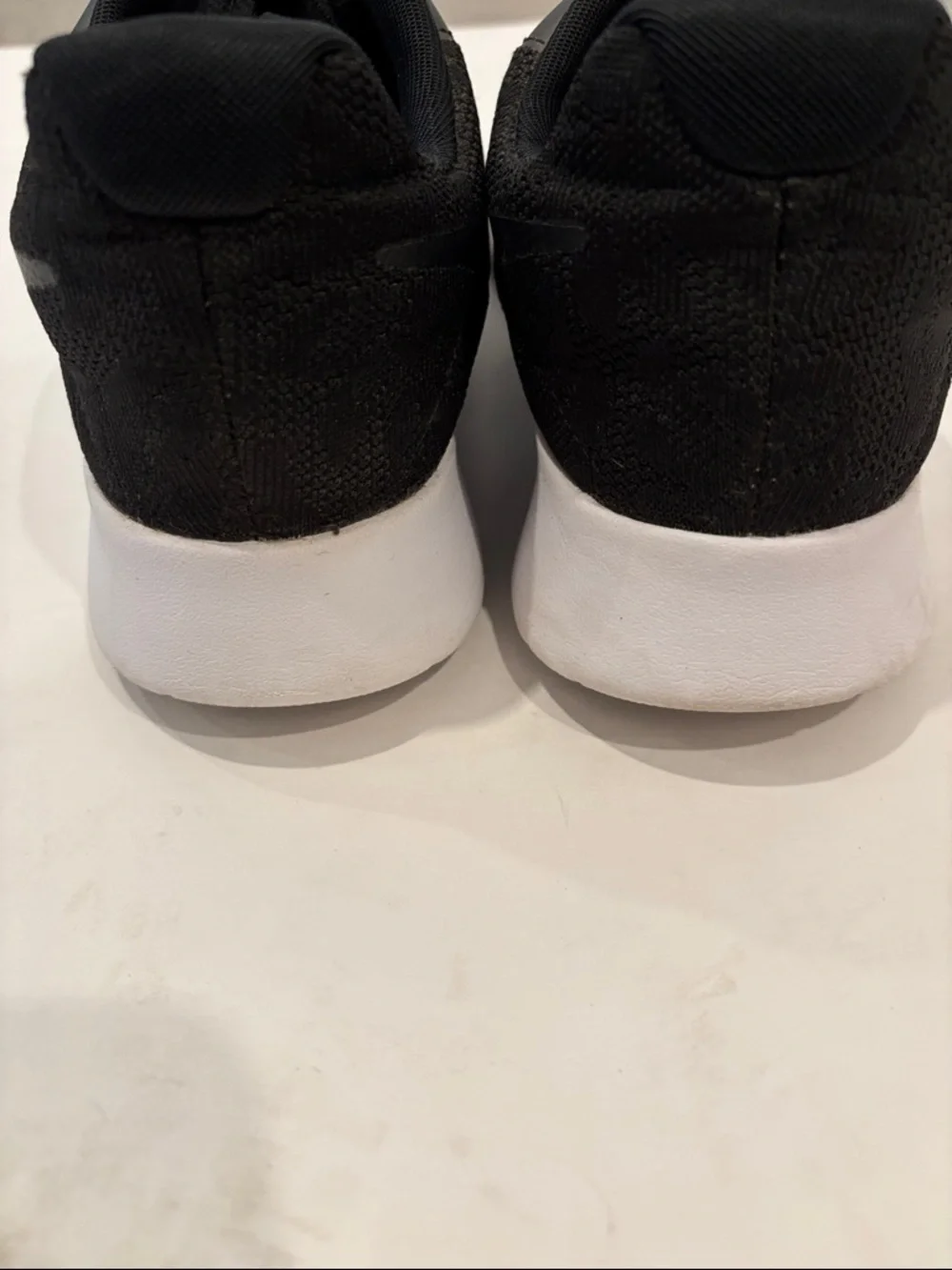 Nike Black Lace Sneakers with Pink Insoles - Picture 10 of 14